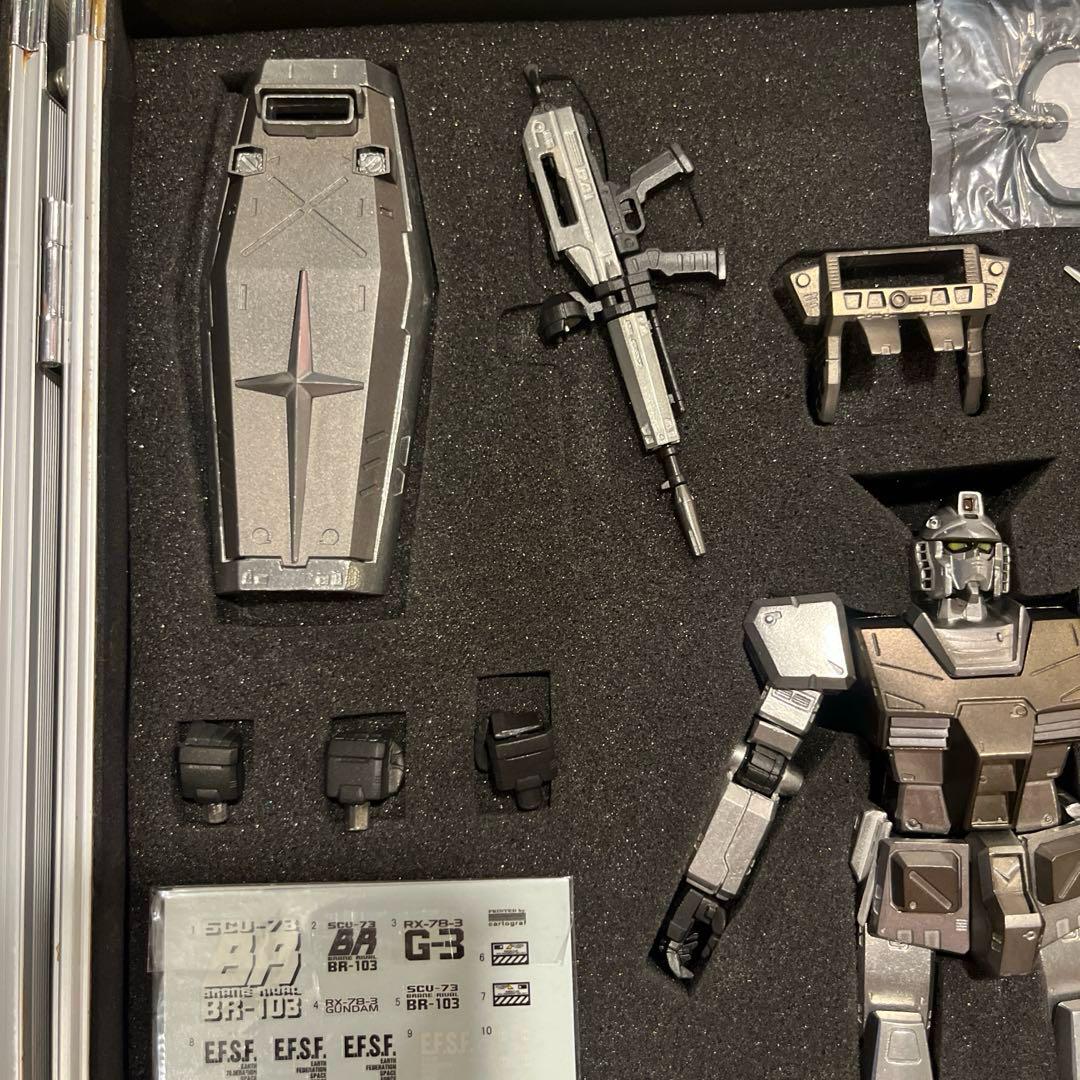 ガンダム　メタルグレード　初回シリアルナンバー入 ガンダム メタルグレードRX-78 METALGRADE RX-78 初回生産