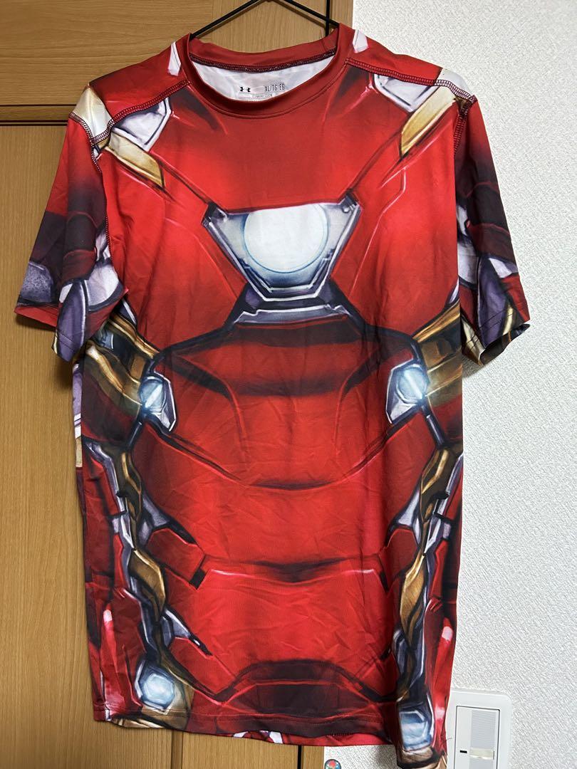 UNDER ARMOR UA シビルウォー アイアンマン シャツ 10,000円
