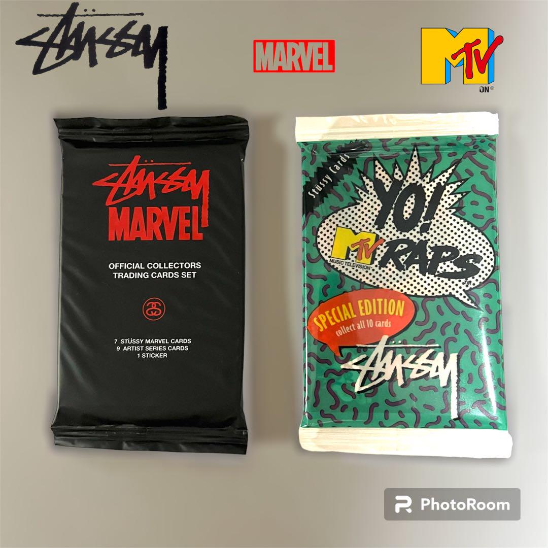 激レア！STUSSY×マーベル　非売品のトレーディングカード！ 全国宅配無料 激レア！STUSSY×マーベル 非売品のトレーディング