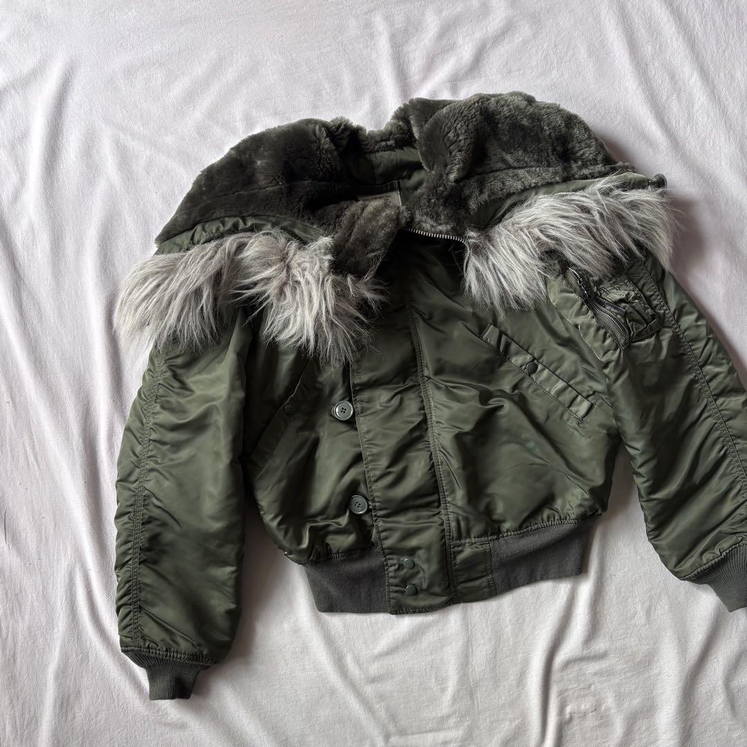 [美品] 80s-90s ALPHA N-2B フライトジャケット USA製