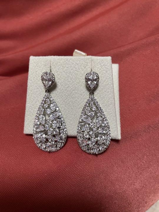 Ivory&Co. ピアス　ブライダル　シルバー