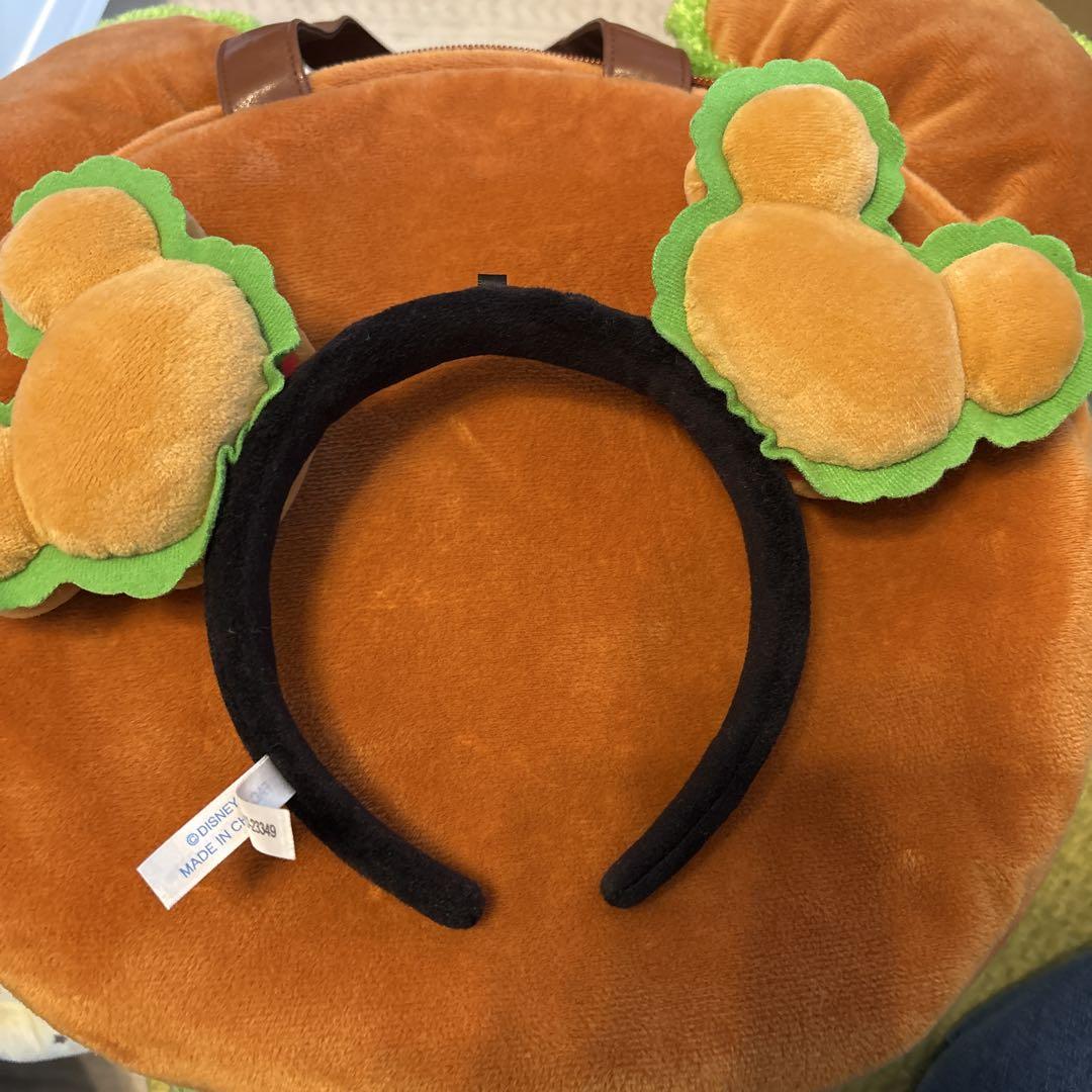ディズニーリゾート ハンバーガー ショルダーバッグ リュック