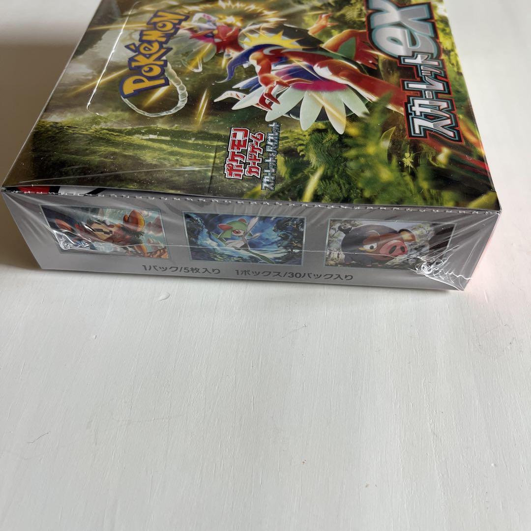 ポケモンカードゲーム スカーレットex シュリンクあり 1box