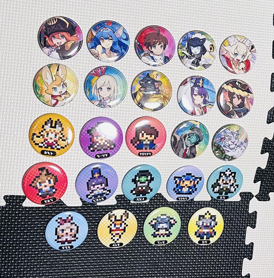 ワールドフリッパー　缶バッジ　新品　全種類　コンプ　ワーフリ　Cygames