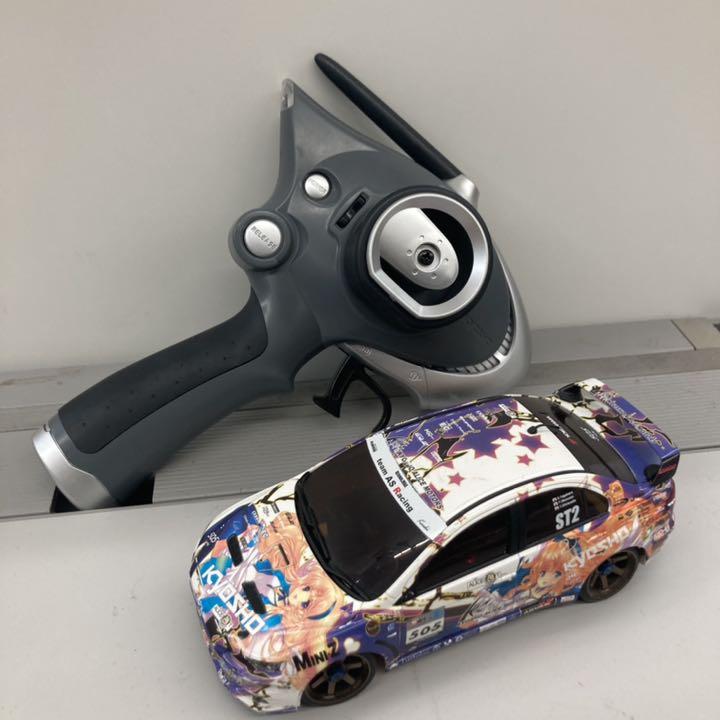 京商 ミニッツレーサー アリスモータース ランサー エボX   痛車 ラジコン