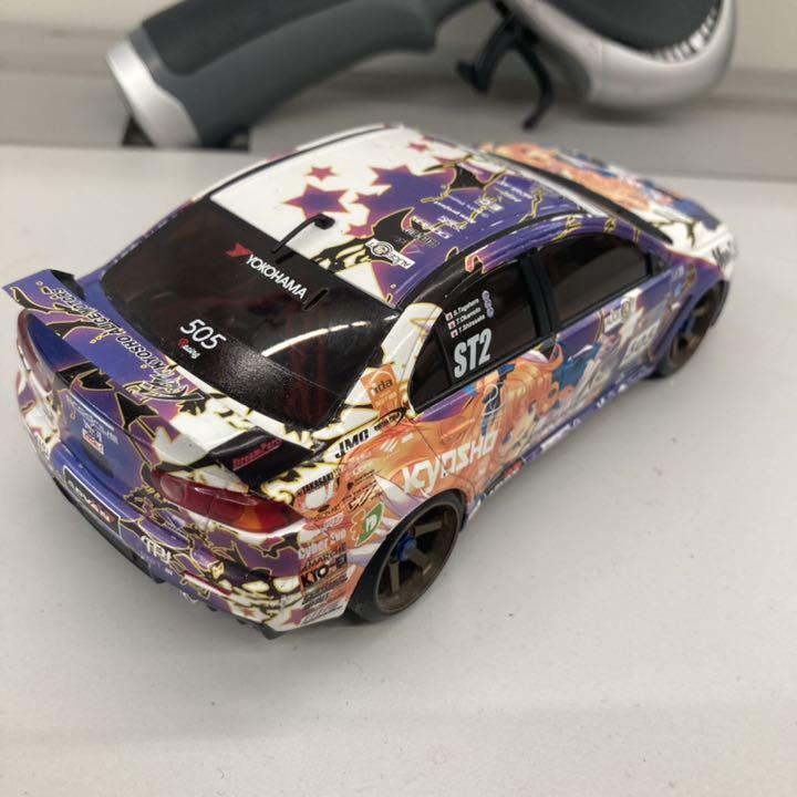 京商 ミニッツレーサー アリスモータース ランサー エボX   痛車 ラジコン