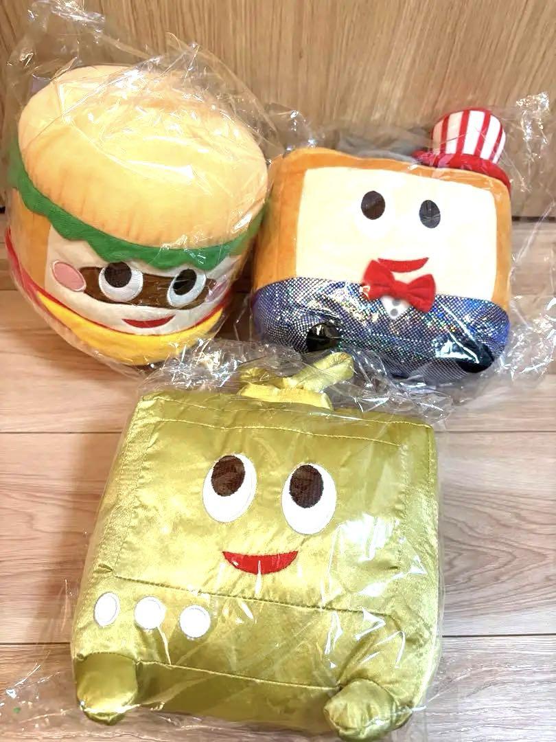 非売品 ふわっちぬいぐるみ3点セット - メルカリ