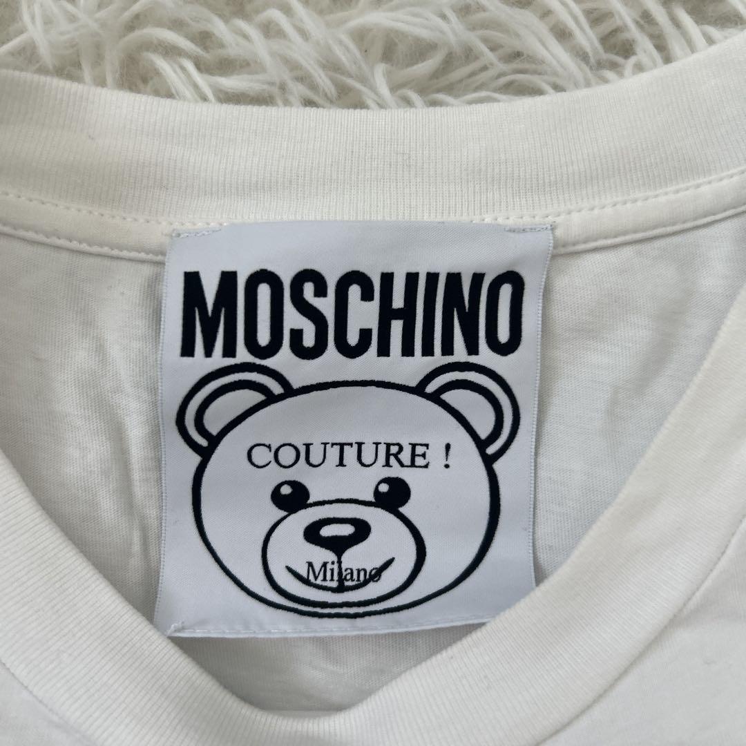 MOSCHINO COUTURE ベアプリント Tシャツ