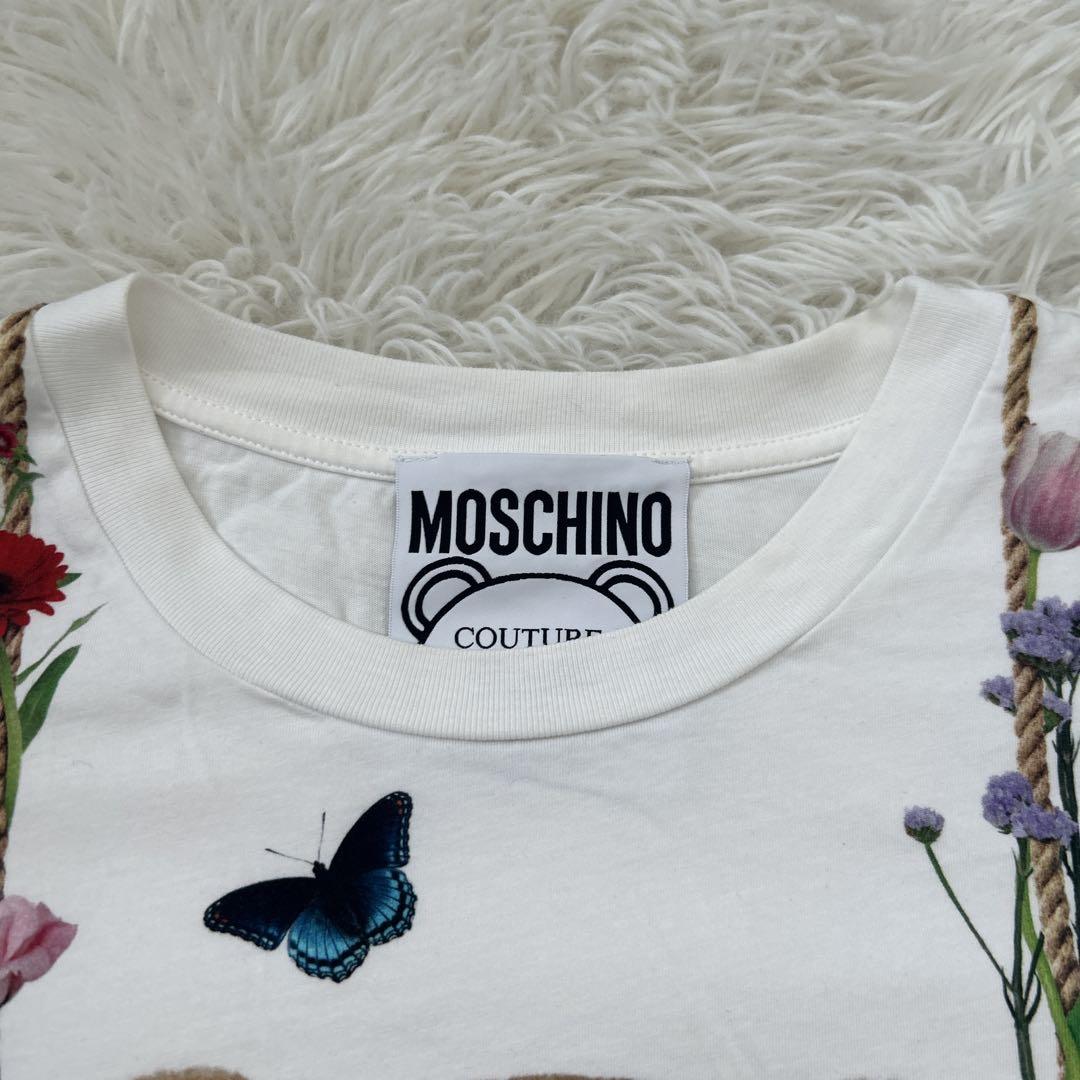 MOSCHINO COUTURE ベアプリント Tシャツ