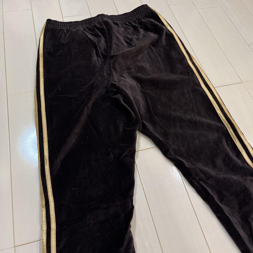 得価正規店 adidas originalsベロア トラックパンツ cZqUB-m89842173838 100%新品