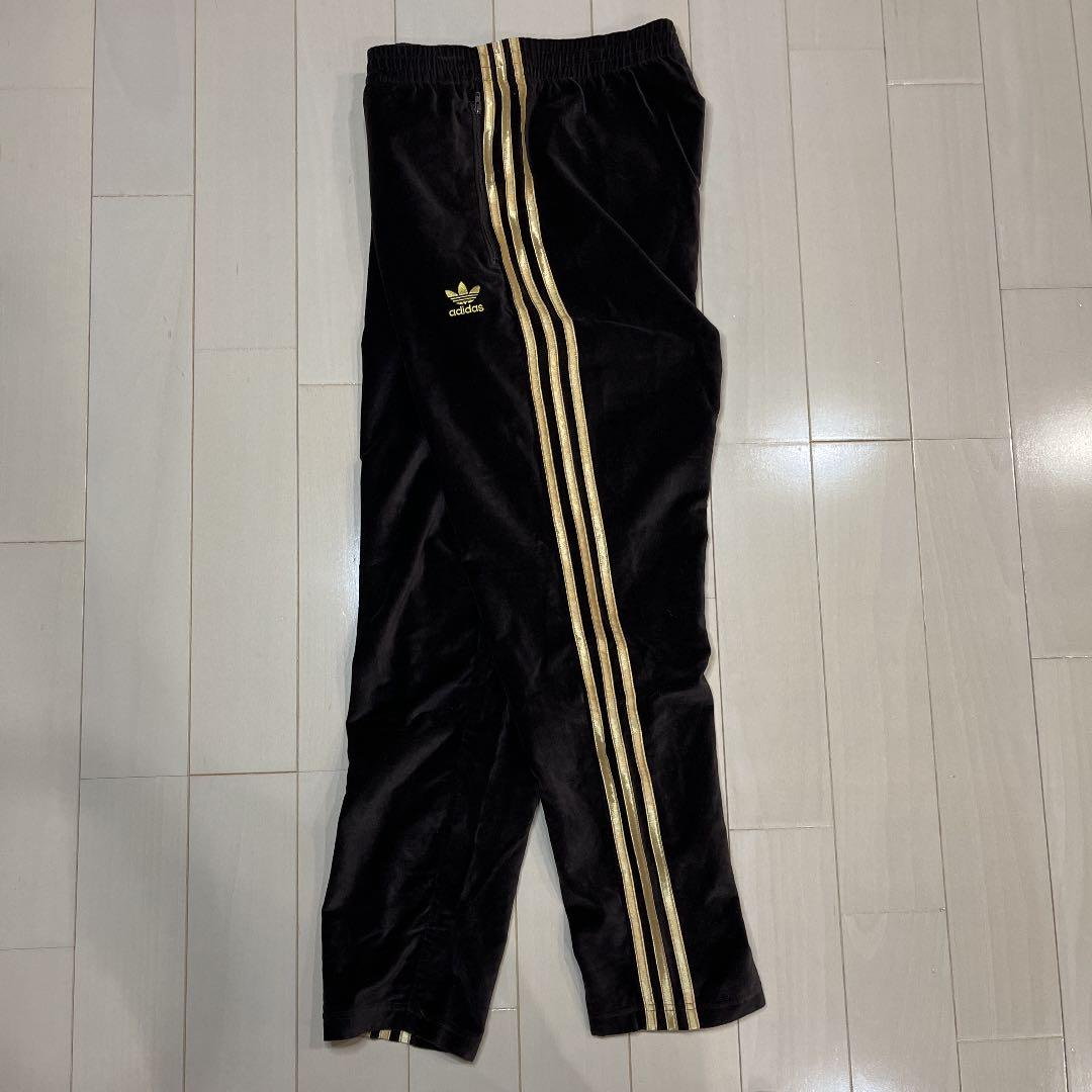 得価正規店 adidas originalsベロア トラックパンツ cZqUB-m89842173838 100%新品