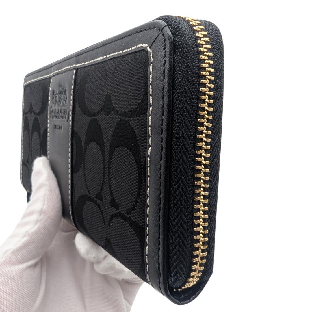 〈未使用品〉COACH コーチ 財布 長財布 シグネチャー ウォレット