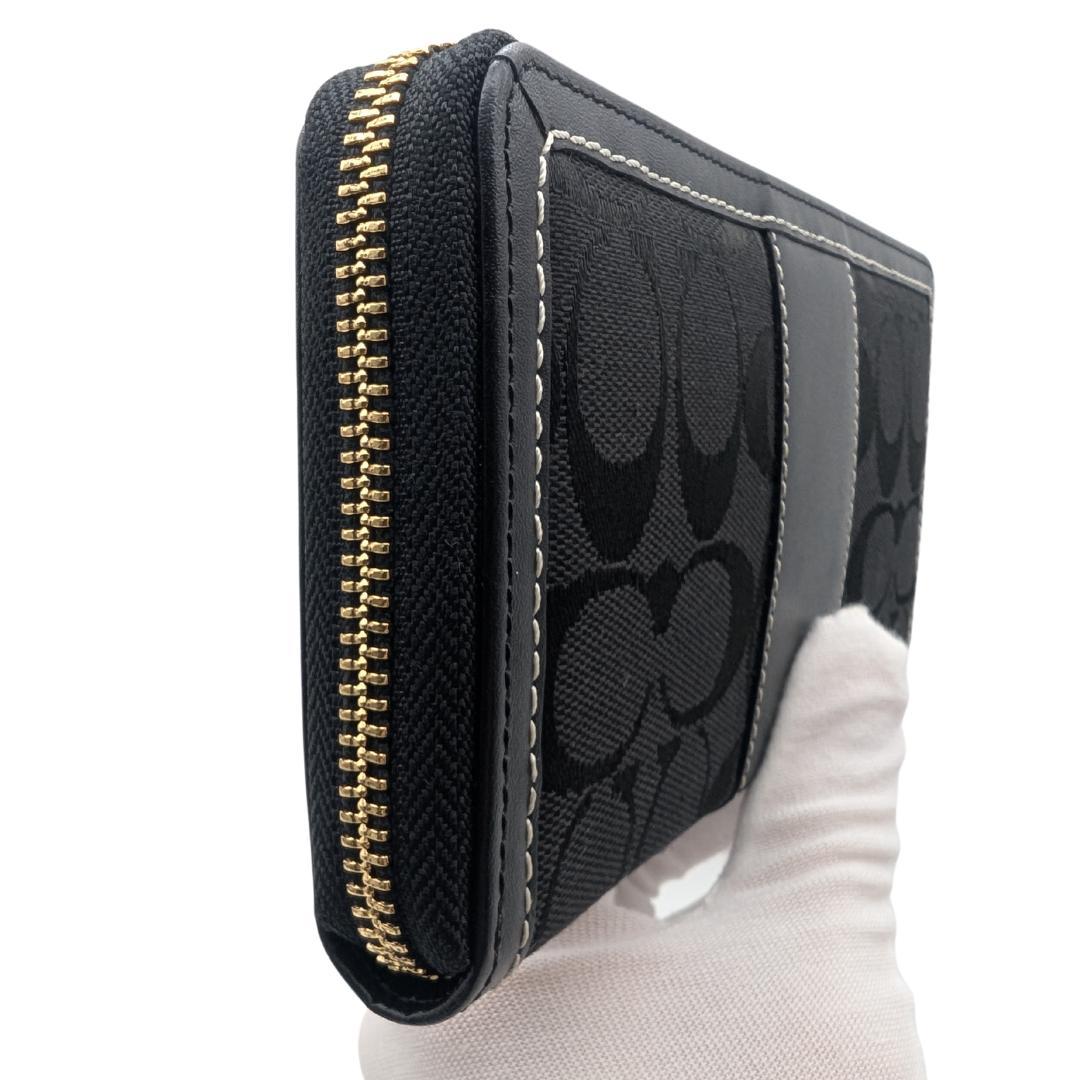 〈未使用品〉COACH コーチ 財布 長財布 シグネチャー ウォレット