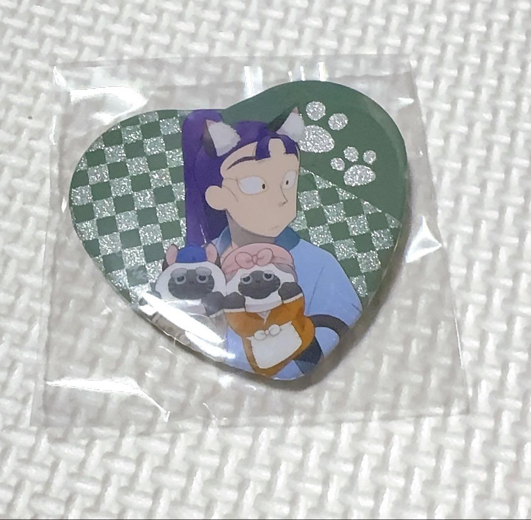 忍たま乱太郎 忍たま 立花仙蔵 ナンジャ ハート缶バッジ 送料