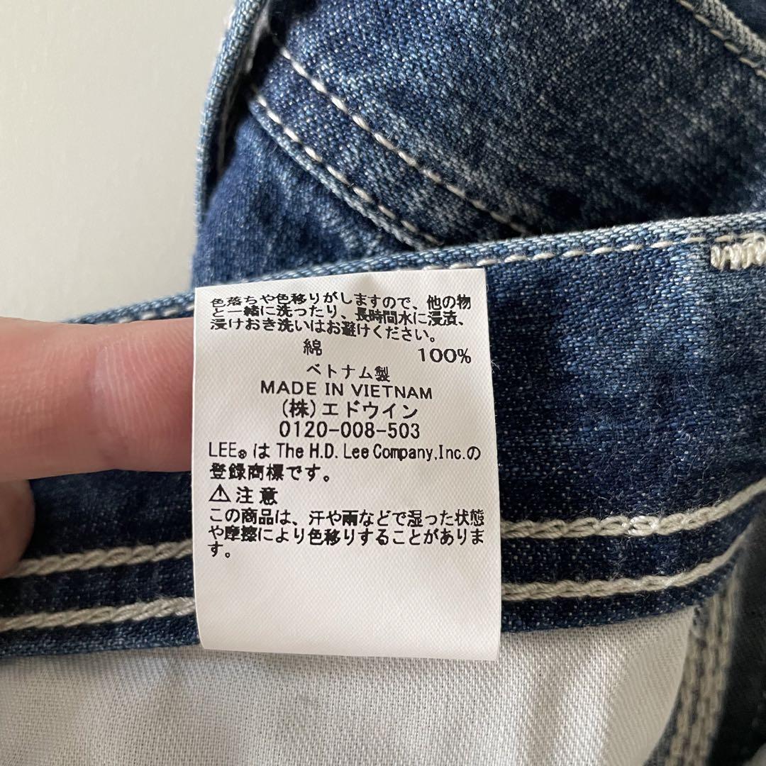 未使用・丈詰め済☆ Deuxieme Classe Lee別注ペインターデニム 未使用・丈詰め済☆ Deuxieme Classe Lee別注ペインターデニム