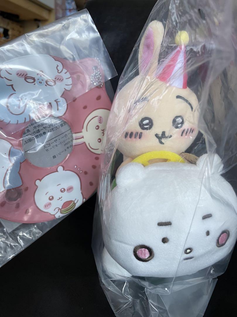 ちいかわらんど ぴーぽぽぬいぐるみ うさぎ ノベルティ（ミニ