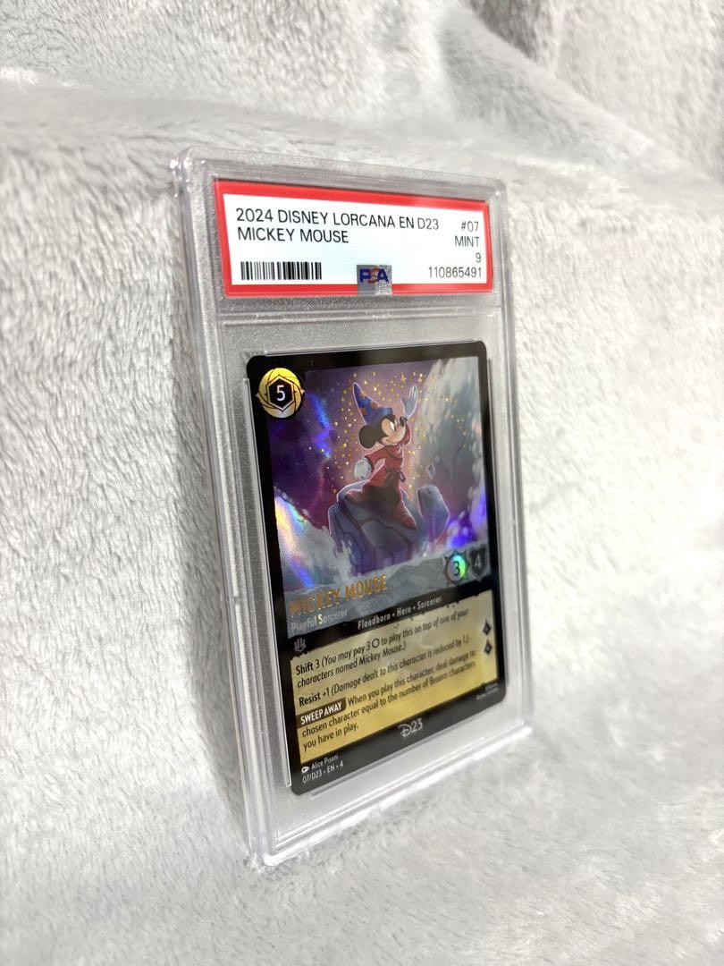 新品】 PSA9 ロルカナ カード D23 Expo限定 ディズニー ミッキー