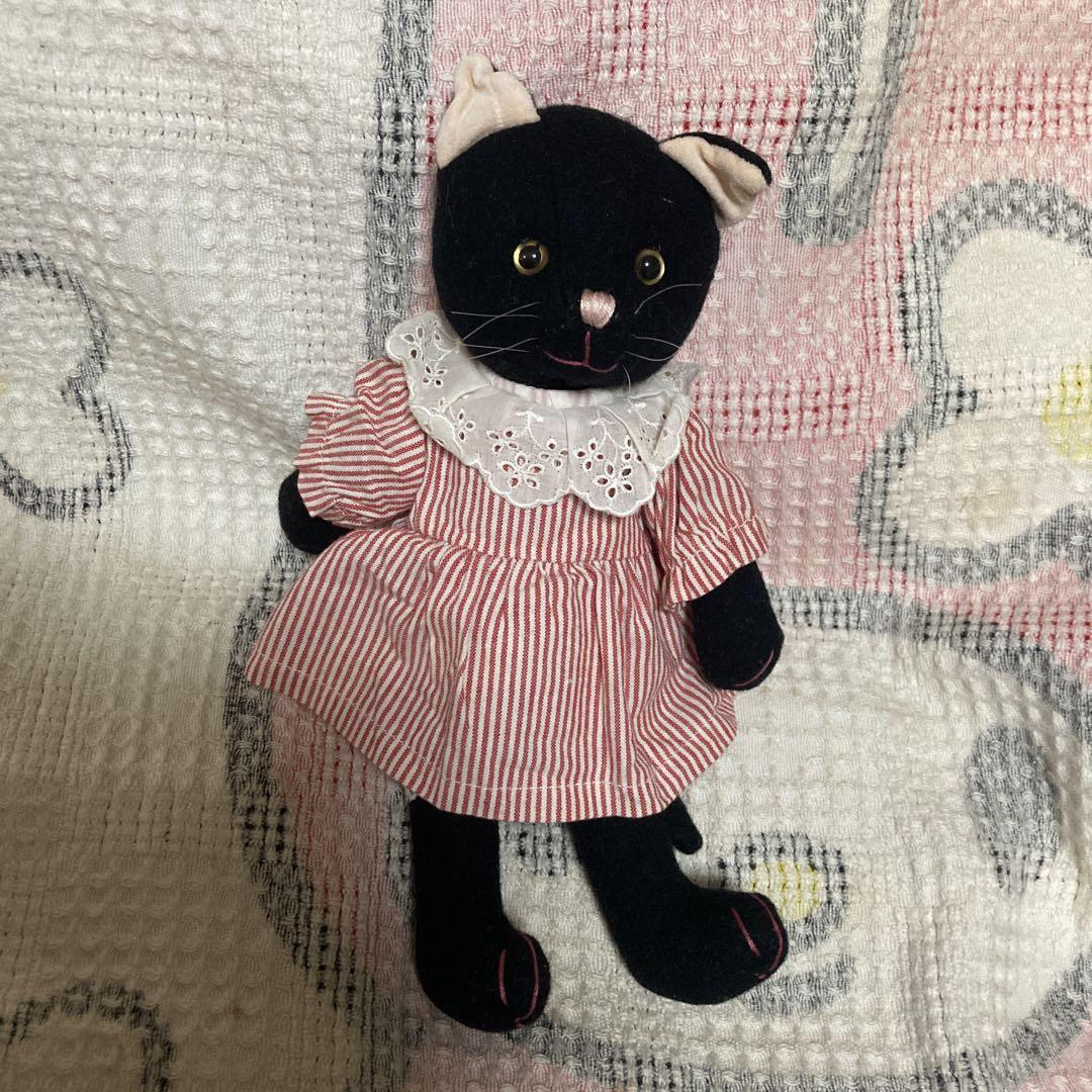 モンスイユ　黒猫　ぬいぐるみ　中古品 Amazon.co.jp: モンスイユ ぬいぐるみ ねこ ネコ アメショー
