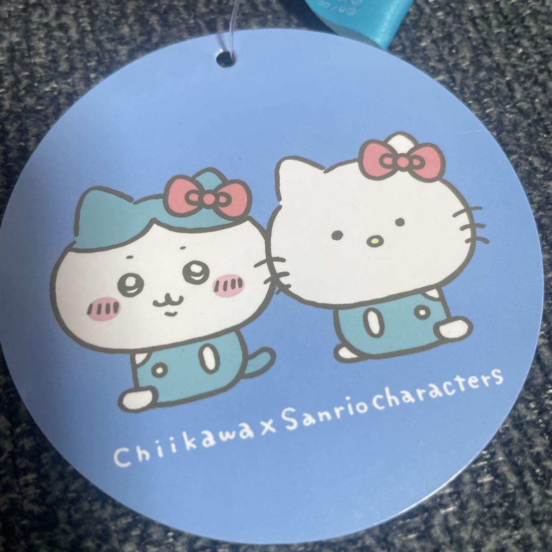 ちいかわ サンリオ ひっかけぬいぐるみ ハチワレ キティ - メルカリ