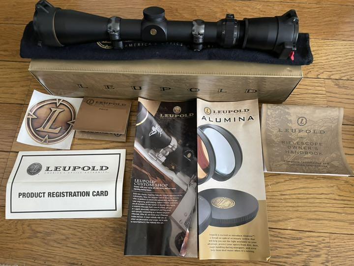 LEUPOLD ライフルスコープ 美品