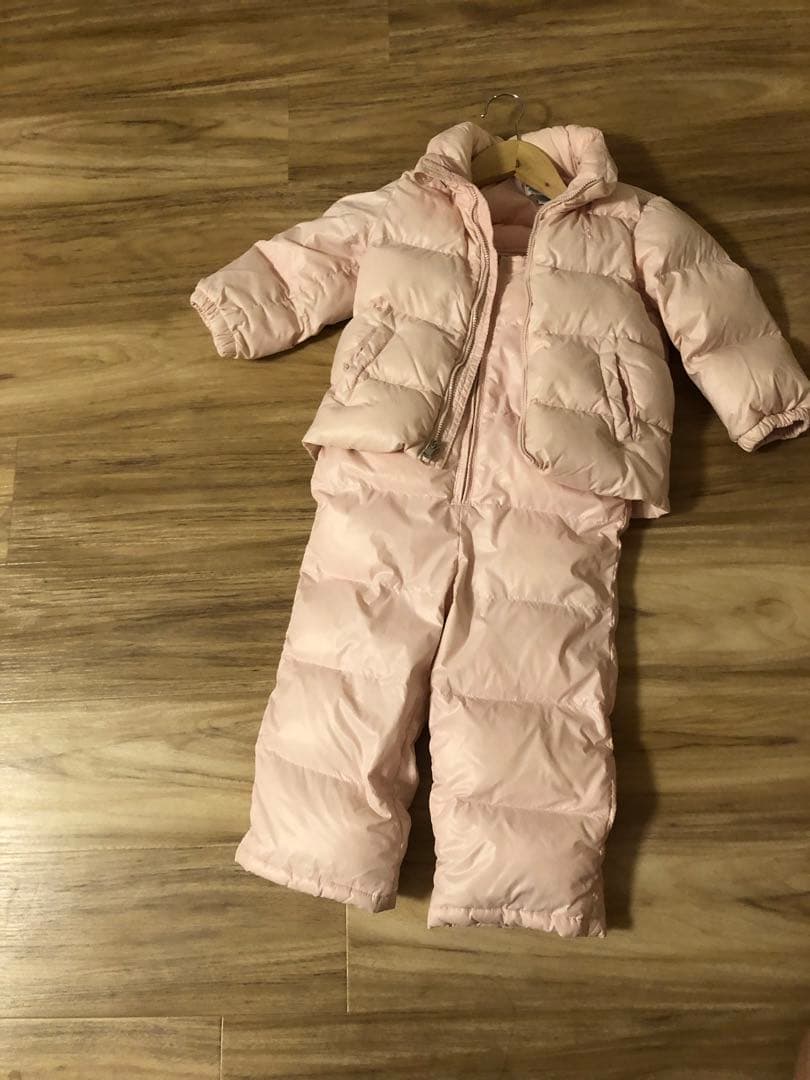 ラルフローレン ピンク ダウンコートセット