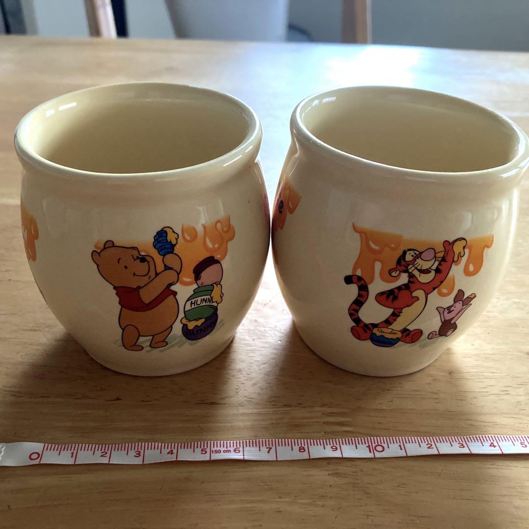 プーさんのハニーポット食器 壺  2個セット