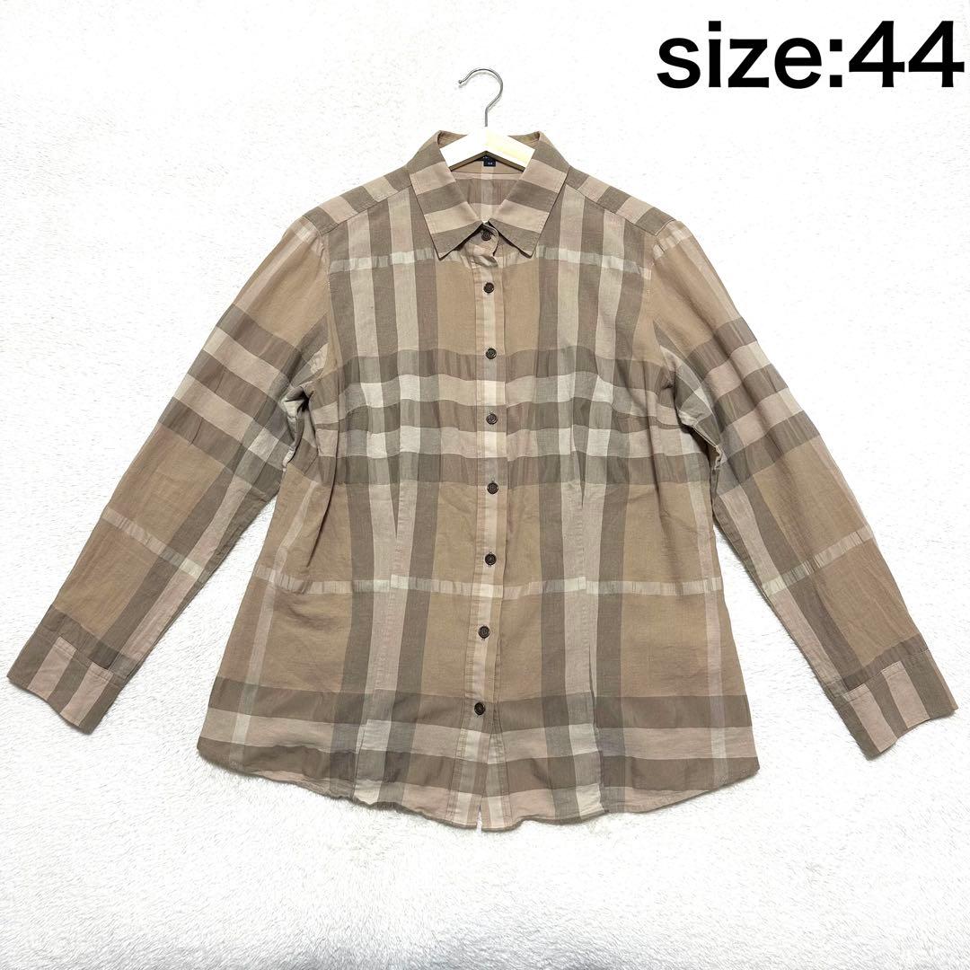 Burberry London バーバリーロンドン　メガチェック　シャツ　44