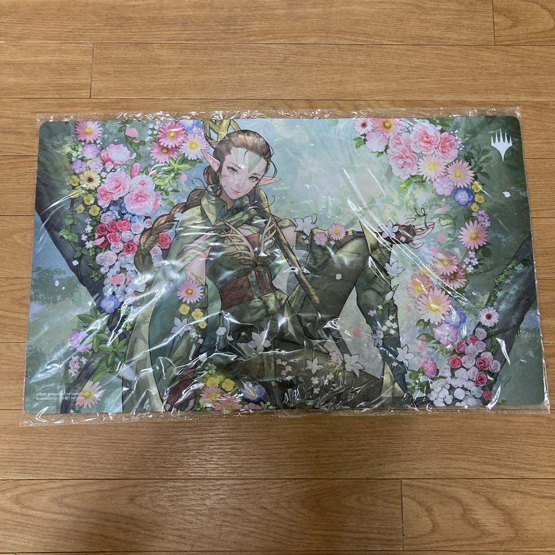 MTG　復活した精霊信者、ニッサ　プレイマット