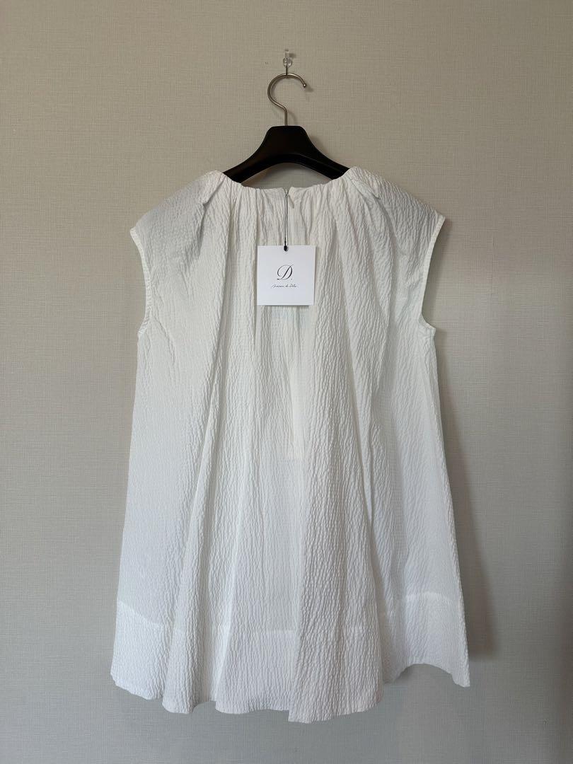 未使用品☆ maison de Dolce リップルトップス【white】 - メルカリ