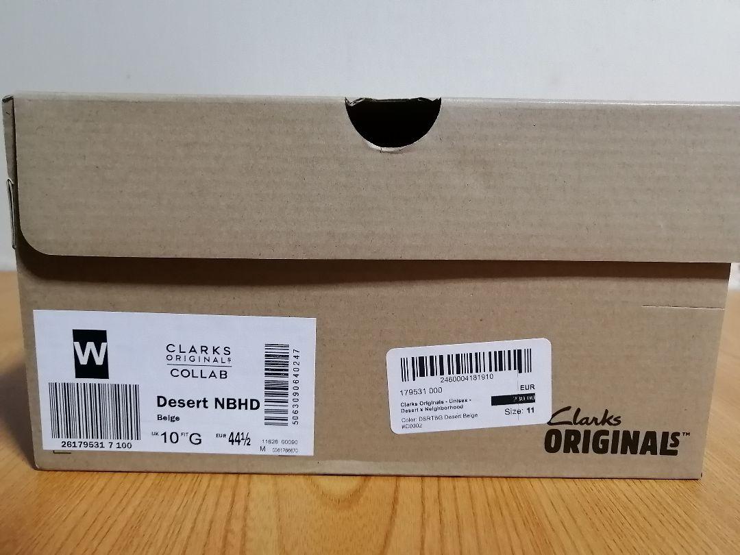 uk10 Clarks × Neighborhood Desert Boots