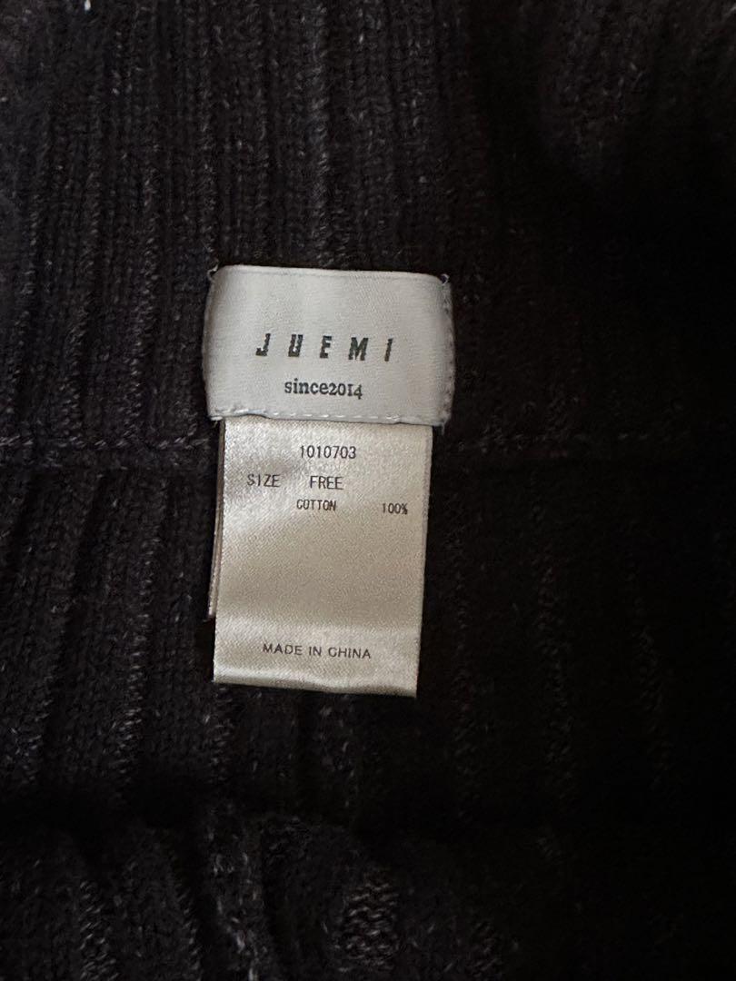 JUEMI ジュエミ ショートパンツ Contrast Knit Shorts