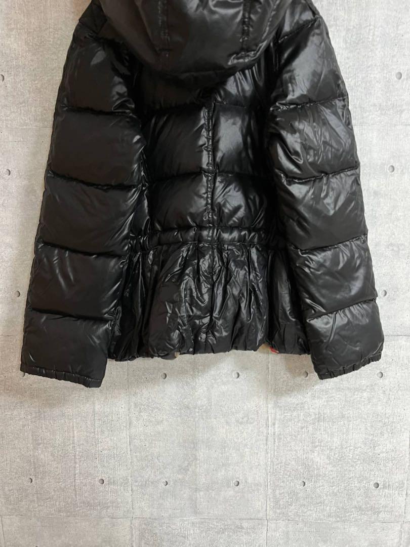 女の子向けプレゼント集結 BURBERRY ガール黒 ダウンコート ファー チルドレン バーバリー ジャケット・ブルゾン