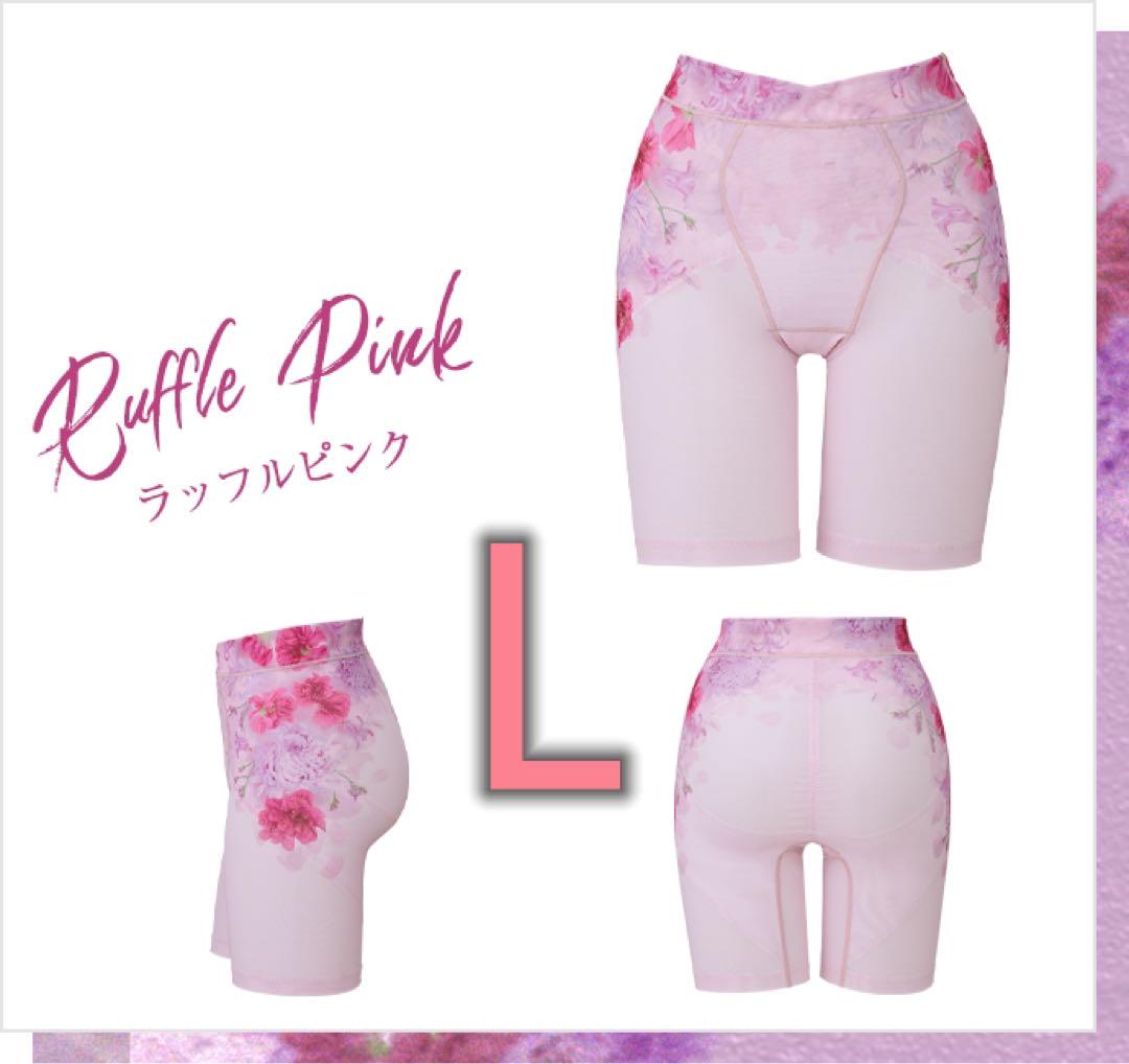 LALA グラントイワーンズ◇レーシーショーツ アプリコット M
