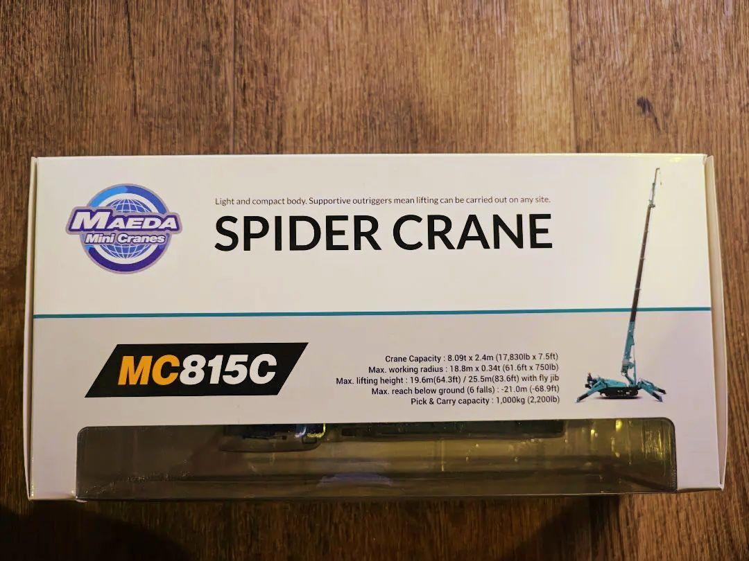 MAEDA MC815C スパイダークレーン 1/32 前田製作所　かにクレーン