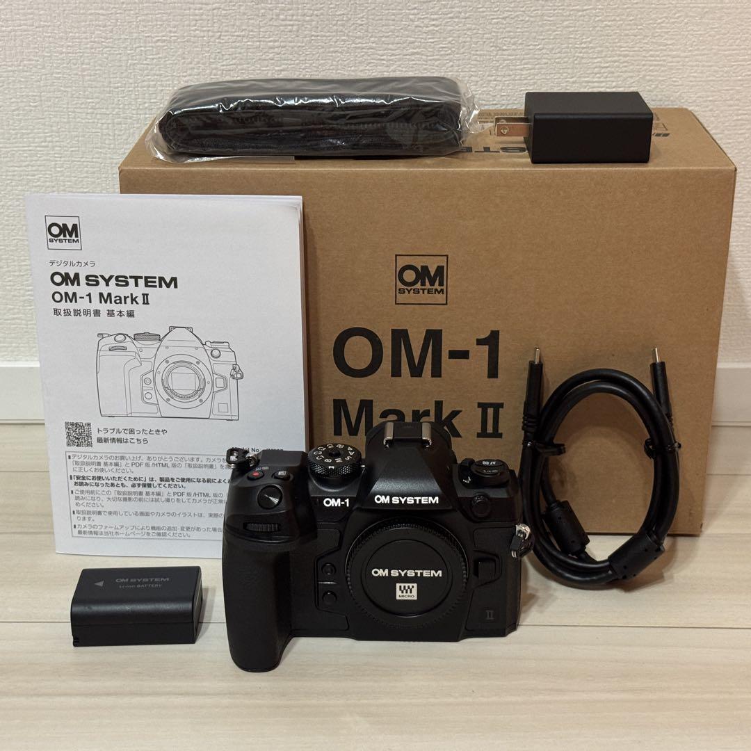 美品 OM SYSTEM OM-1 Mark II ボディ - メルカリ
