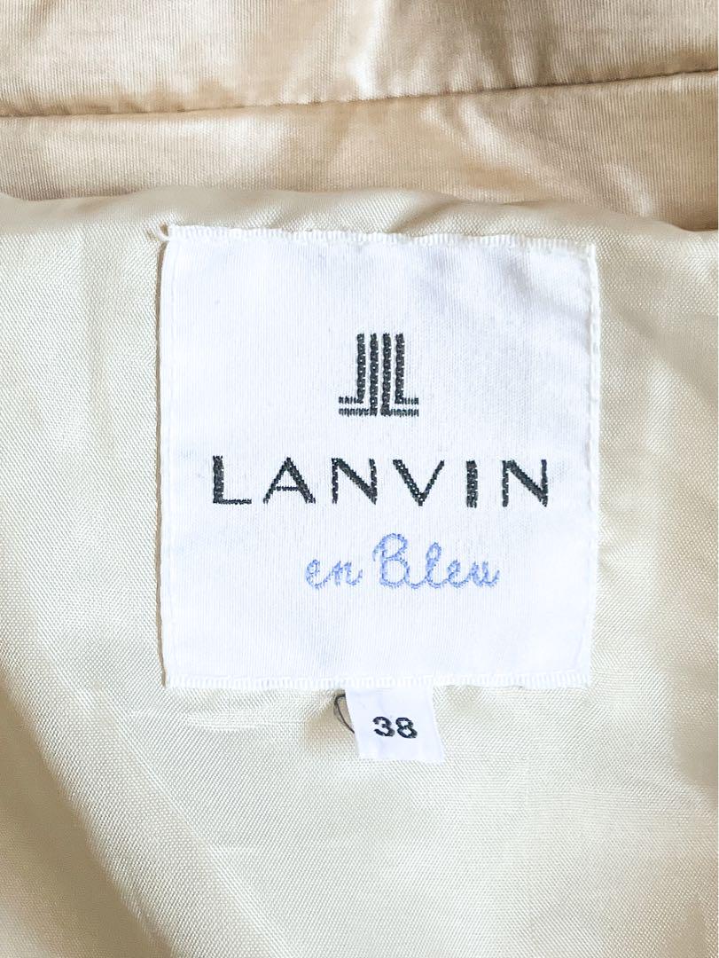ファッション 通販 LANVIN en 3wayファー付ダウンコート bleu】ランバンオンブルー ジャケット・アウター