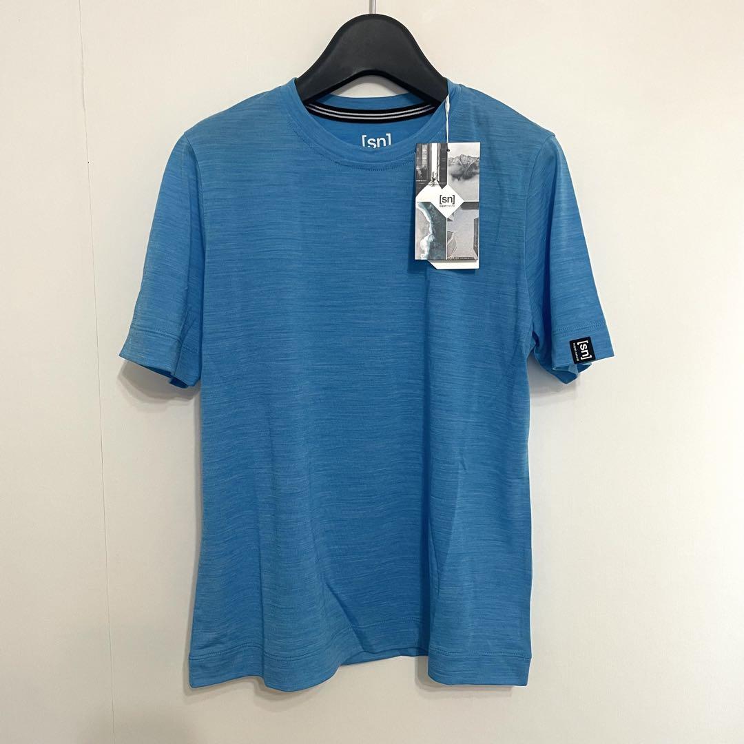 メリノウール　半袖　Tシャツ　レディース