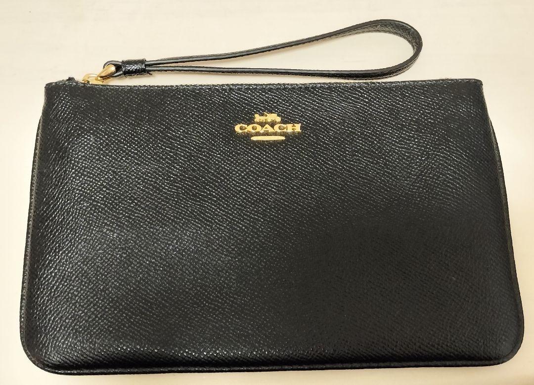 【COACH】新品未使用ポーチ　ブラック