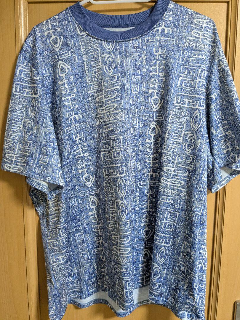 【Patagonia デッドストック】幾何学模様 ドライTシャツ