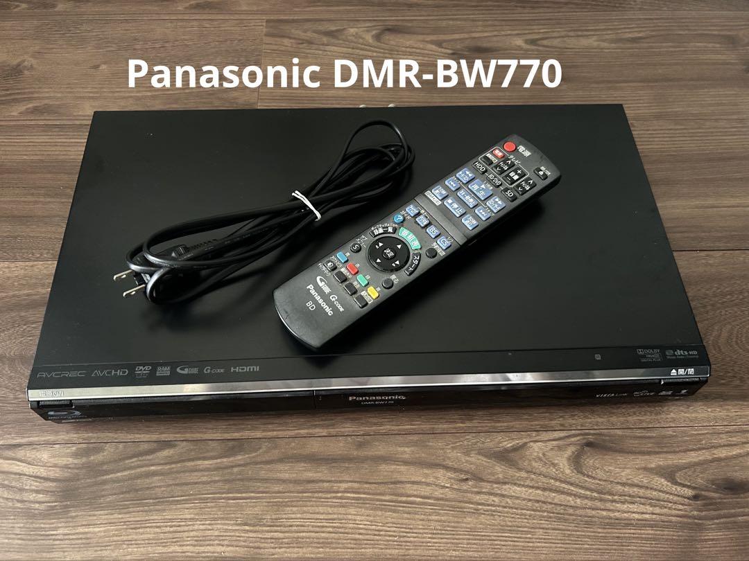 Panasonic DMR-BW770 ブルーレイレコーダー - メルカリ
