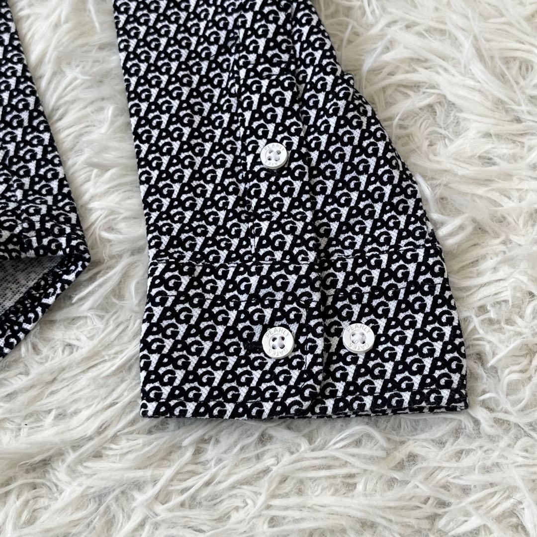 PEARLY GATES⭐︎パーリーゲイツ　ポロシャツ　総柄　ゴルフウェア　5 美品PEARLYGATES ゴルフ ウェア パーリーゲイツ ポロシャツ 総柄