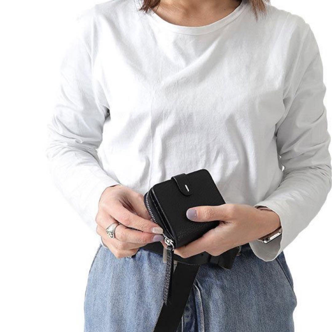 新品 MAISON MARGIELA メゾンマルジェラ 二つ折りミニウォレット 画像11