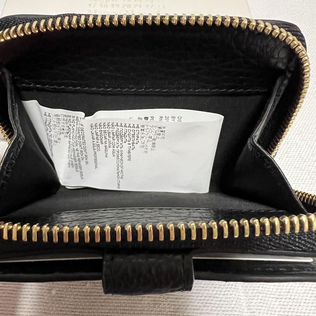 新品 MAISON MARGIELA メゾンマルジェラ 二つ折りミニウォレット 画像4
