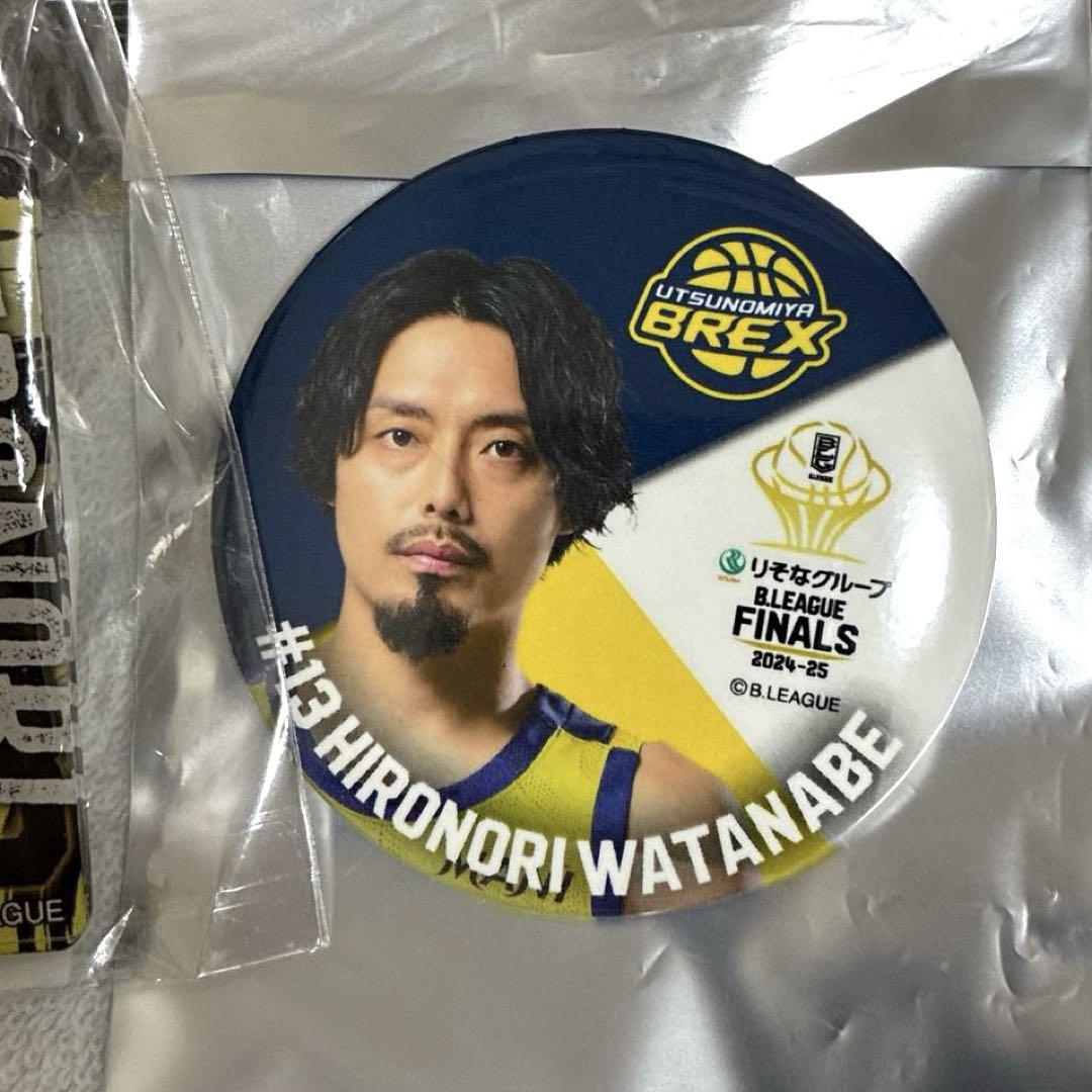 宇都宮ブレックス BリーグファイナルCSガチャ 盾アクリルバッジ