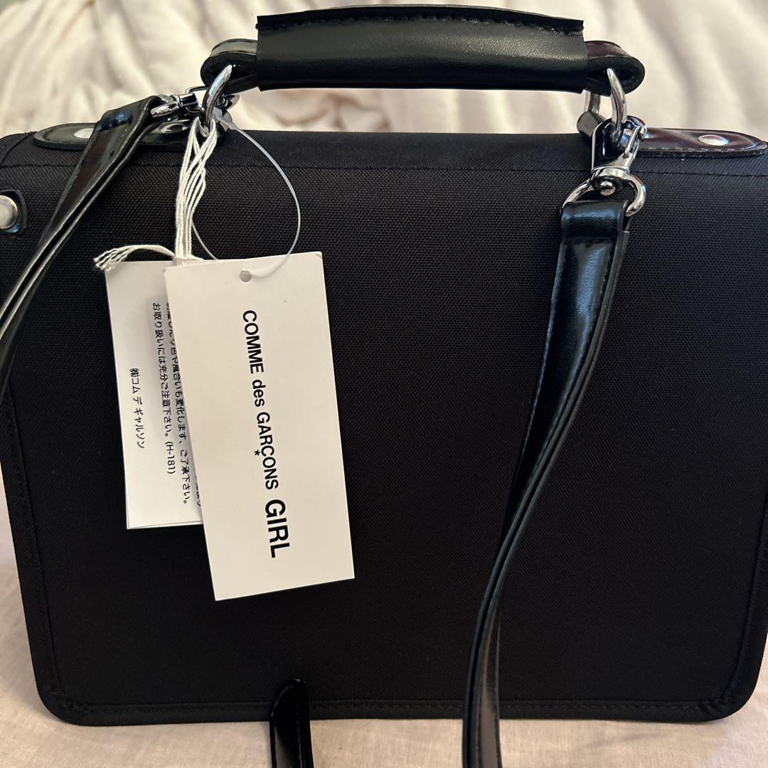 comme des garçons GIRL ハンドペイント サッチェルバッグ