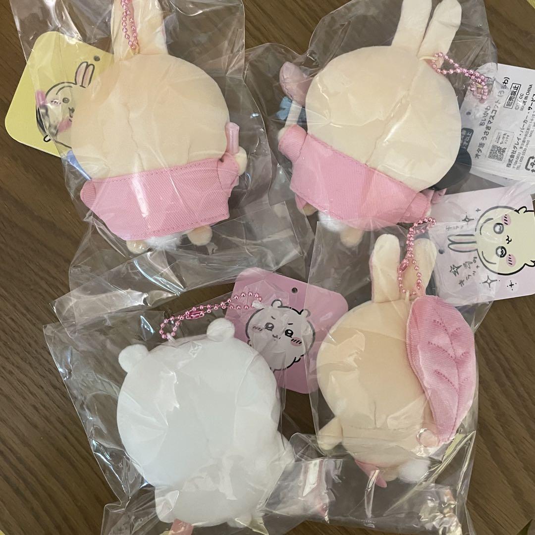 新商品 ちいかわ うさぎ マスコット ムン顔 スッキリ目 オタ活 4