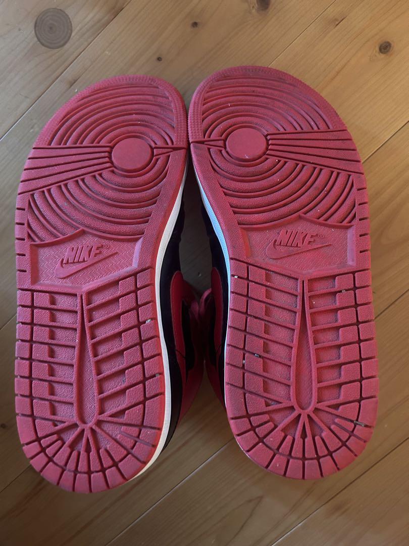 NIKE AIRJORDAN1 mid RED＆BLACK