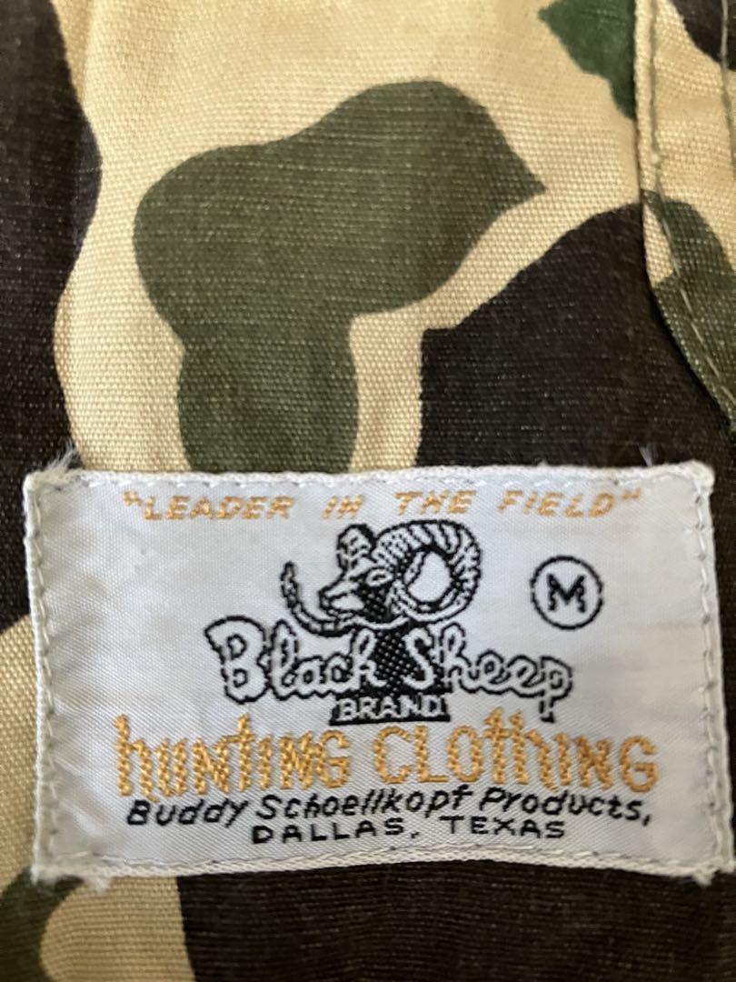 【70s】Black Sheep ダックハンターカモ カバーオール ベージュ ヴィンテージBlack Sheep ダックハンターカモ カバーオール