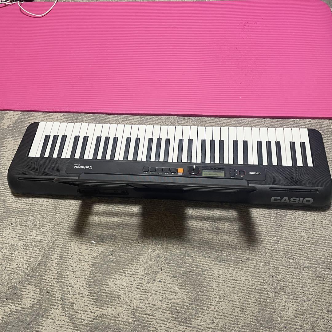 【美品】CASIO Casiotone CT-S200キーボード 黒