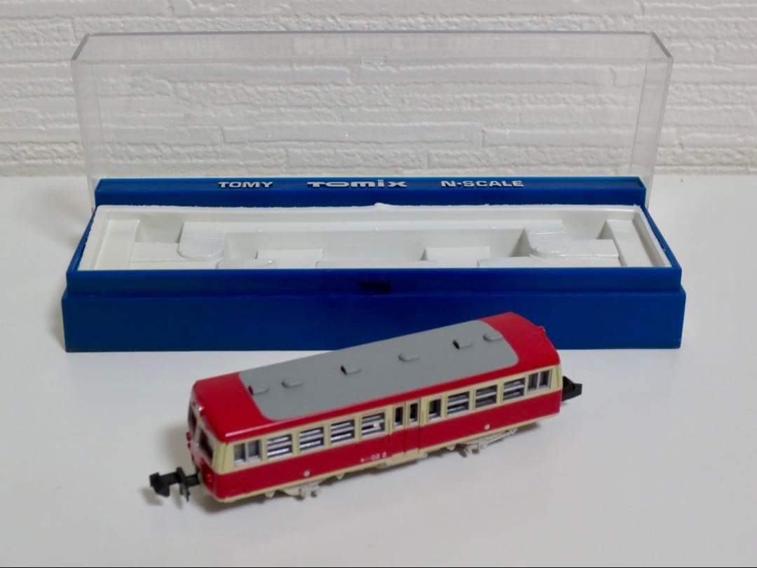 TOMIX 国鉄 キハ02 レールバス 初期製品 香港製 1977発売 美品